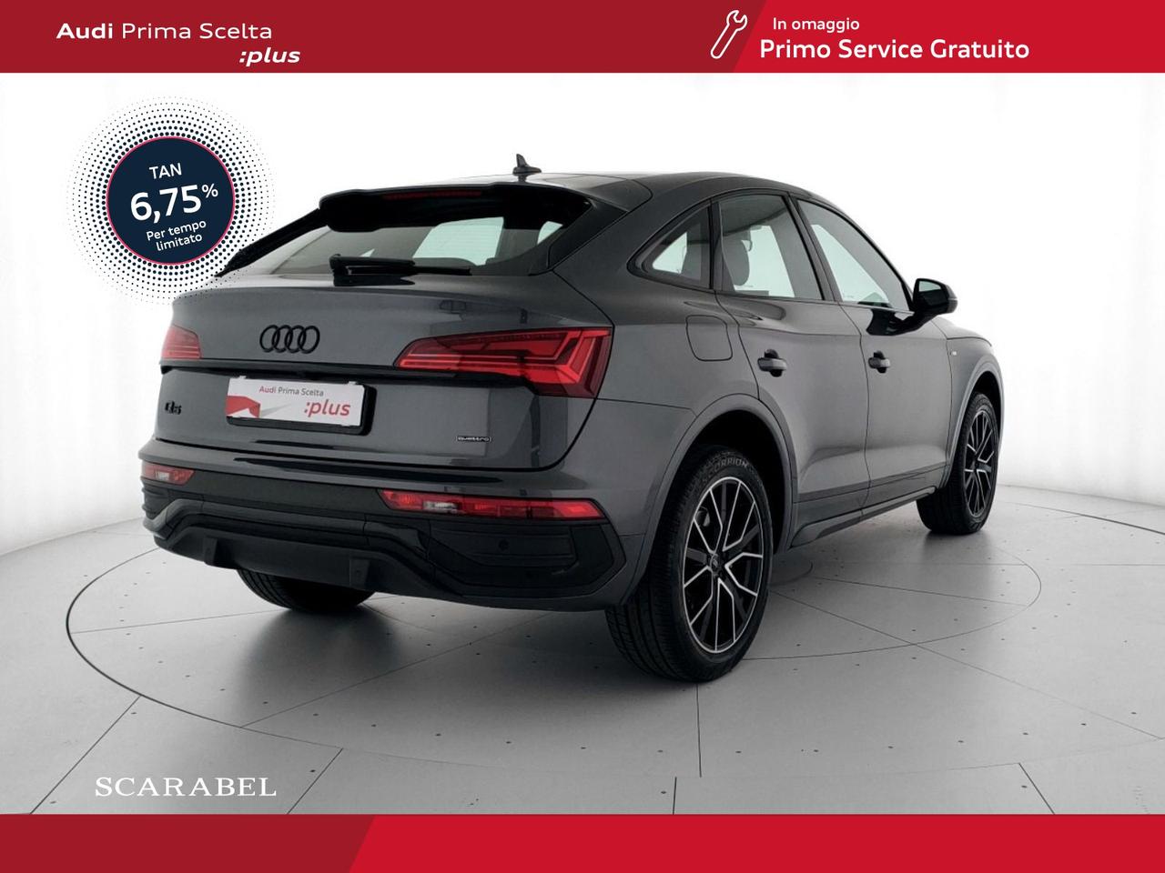 Audi Q5 sportback 40 2.0 tdi mhev 12v s line plus quattro s-tronic