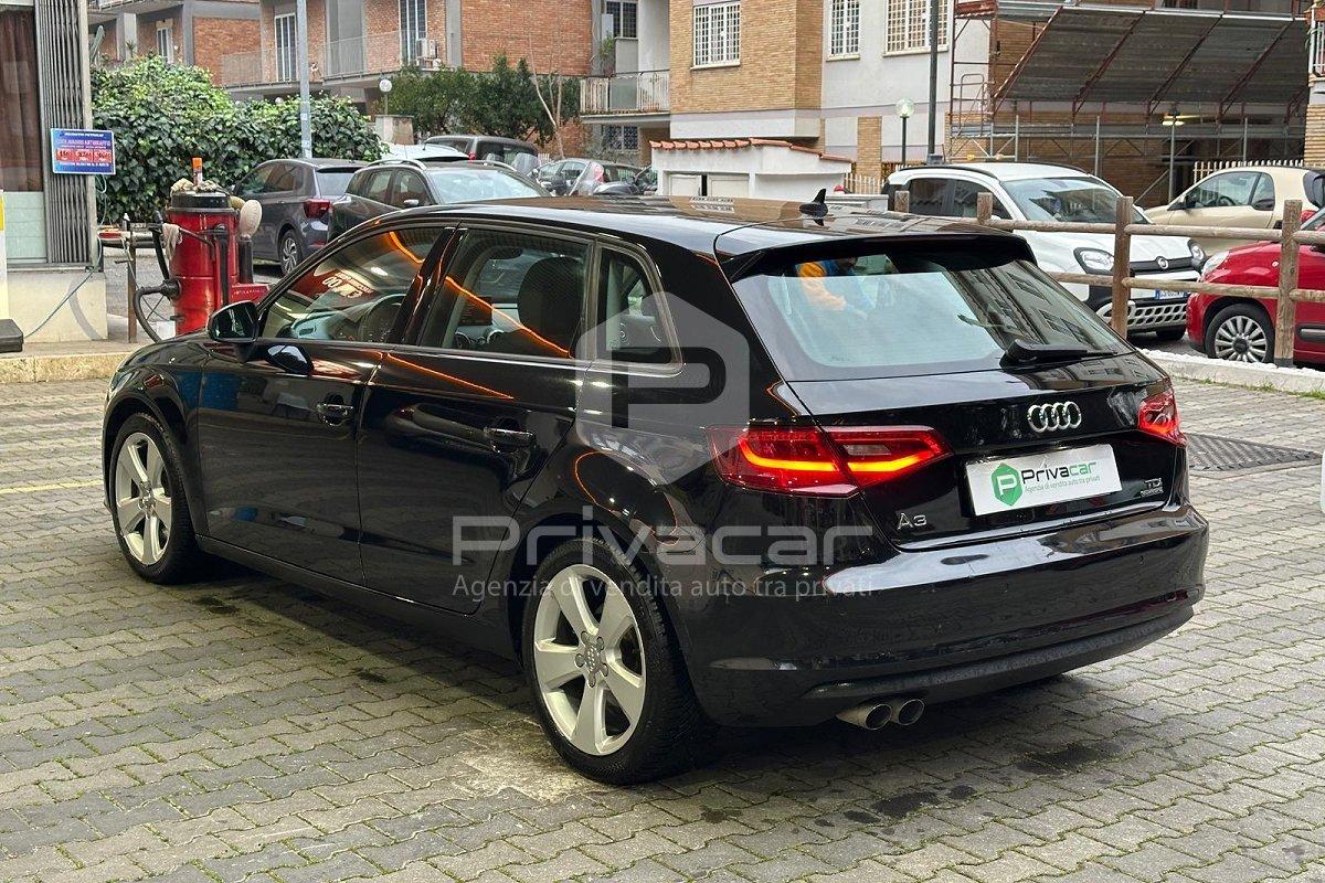 AUDI A3 SPB 2.0 TDI 184 CV clean diesel quattro S tronic Ambition