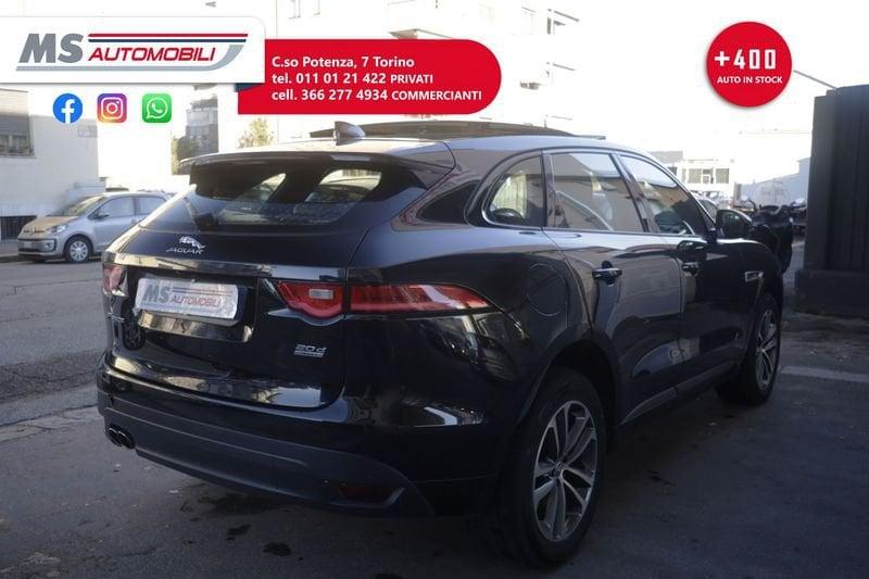 Jaguar F-Pace Jaguar F-Pace 2.0 D 180 CV AWD aut. R-Sport Unicoproprietario