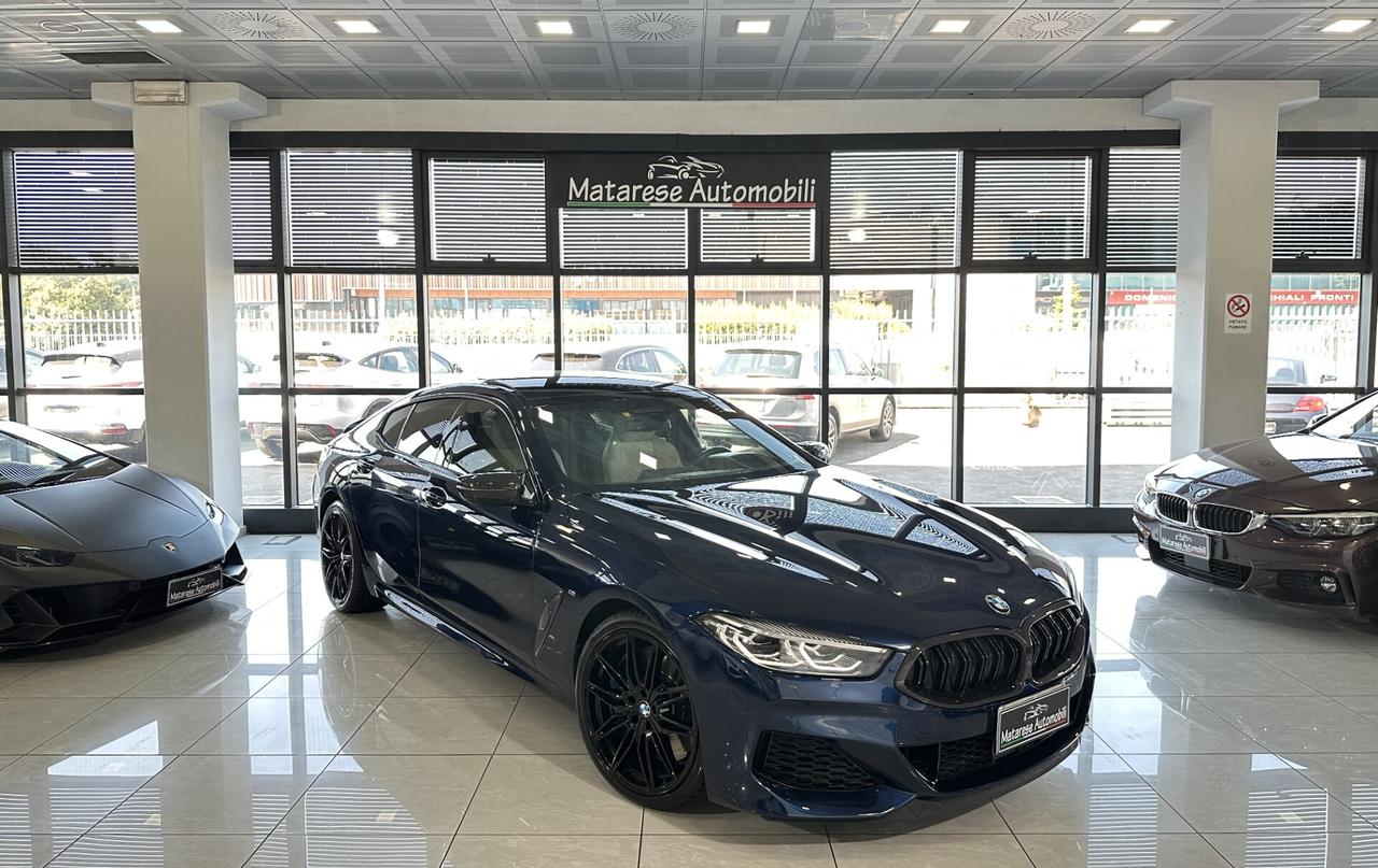 BMW M850 GranCoupè CarbonCore ScaricoAkrapovic Certificata BMW