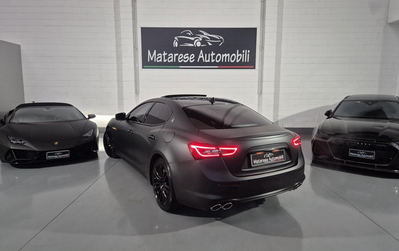 Maserati Ghibli 3.0 V6 350cv MotoreFerrari TettoApribile Garanzia