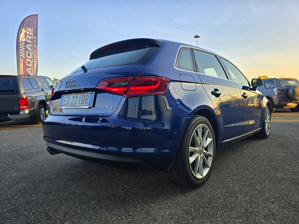 Audi A3 SPORTBACK 2.0 TDI 150CV AMBITION STRONIC