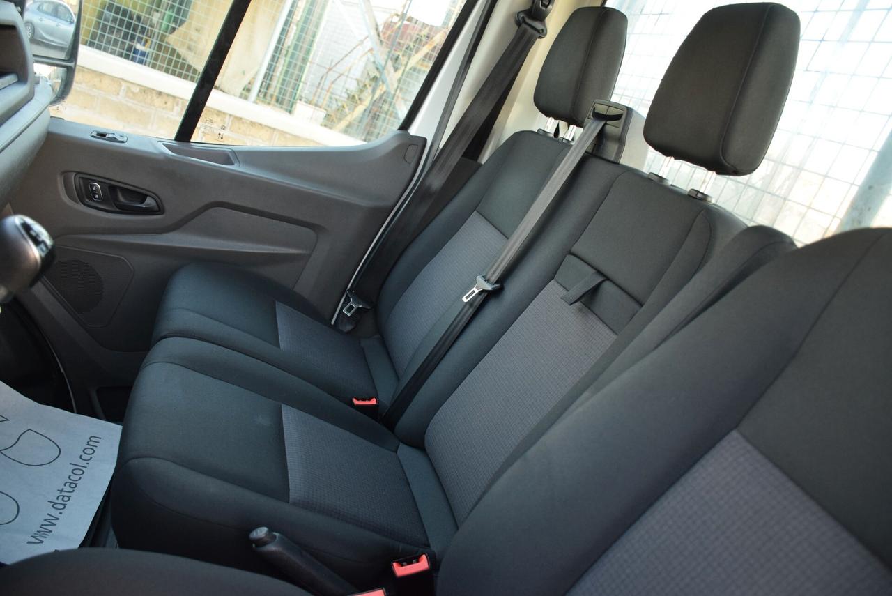 FORD Transit CON RIBALTABILE - 3 POSTI - T/P 350L 2.0TD ECO 130CV 6M - CLIMA - IVA DETRAIBILE