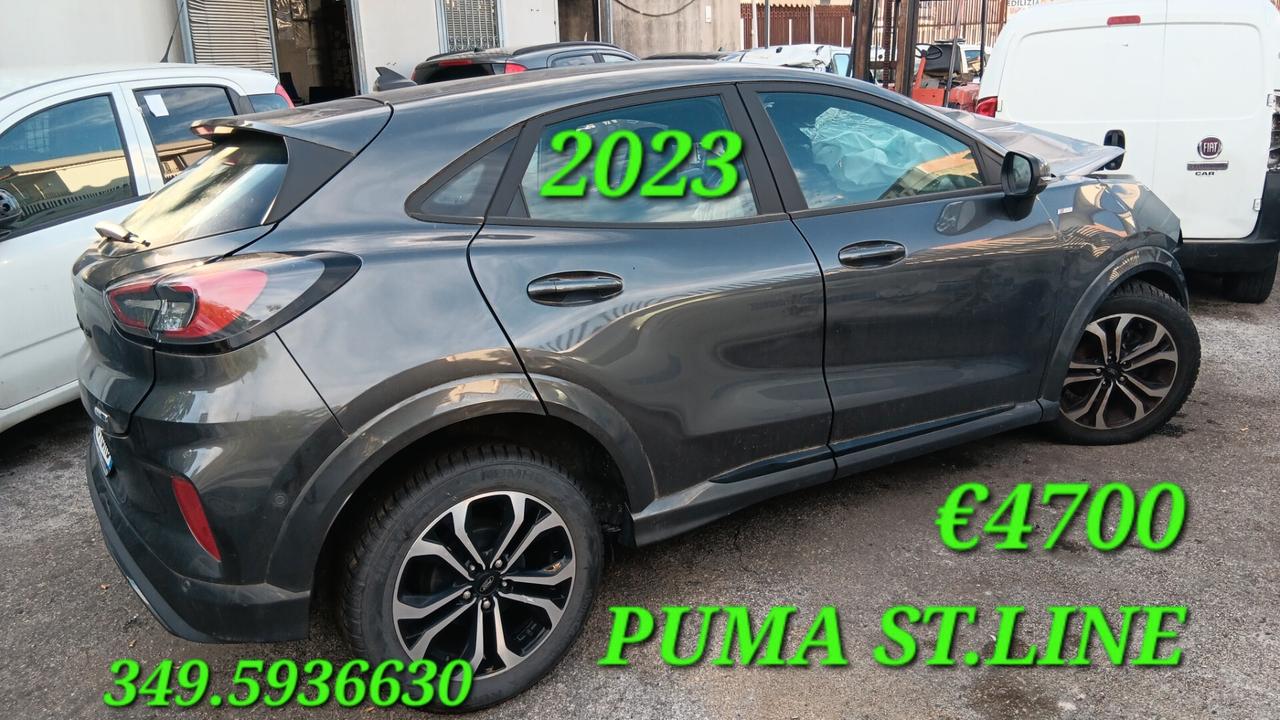 Ford Puma ST-Line incidentata sinistrata mondialcars 023