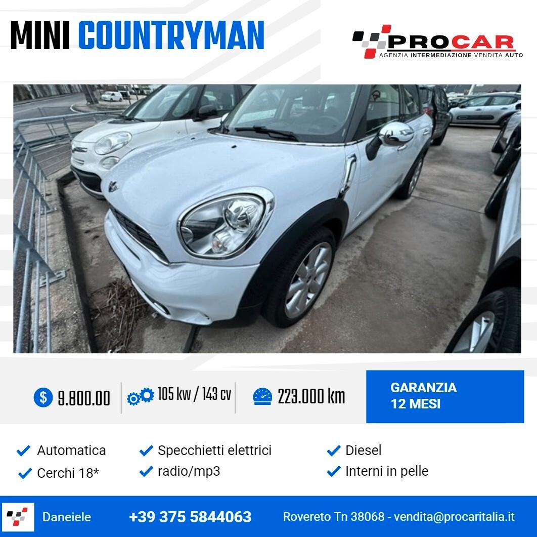 Mini Cooper Countryman 2.0 SD ALL4