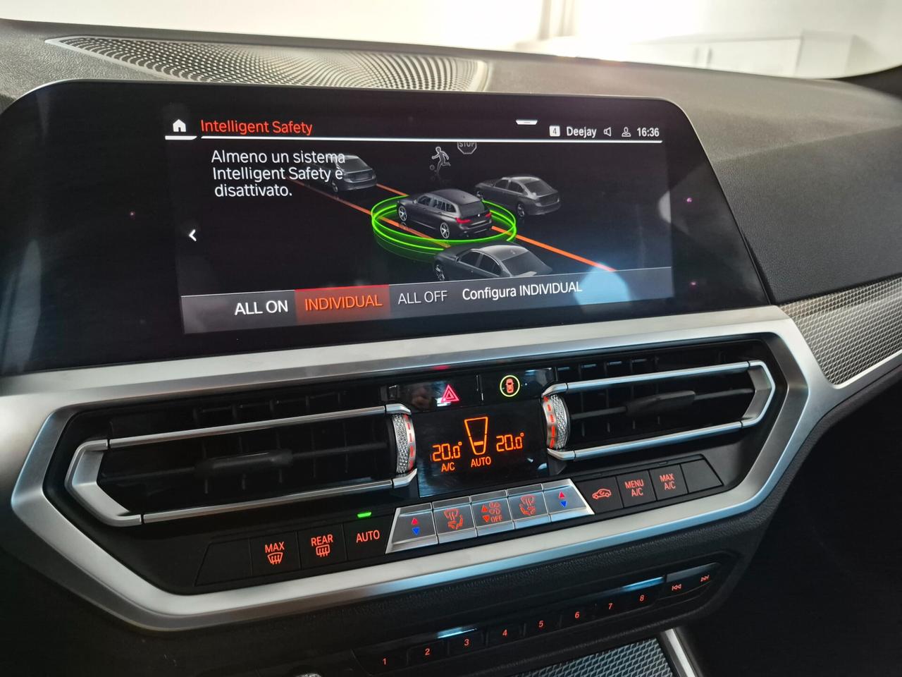 BMW 320 TOURING 320D XDRIVE MSPORT AUTO LED PELLE CLIMA 3ZONE CARPLAY ACC. RETROCAM. 1 PROPRIETARIO