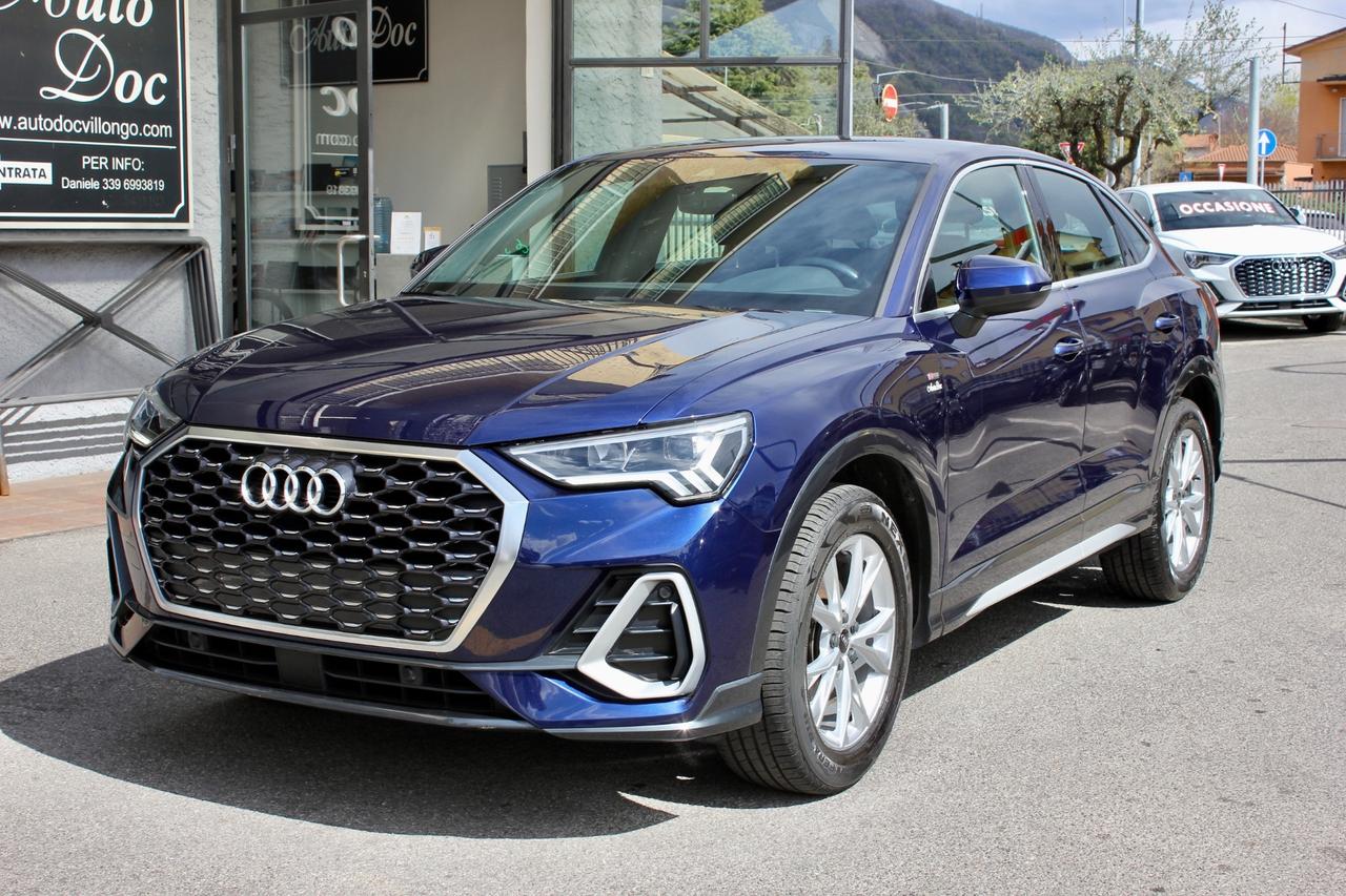 Audi Q3 SPB 35 TFSI S line edition VIRTUAL COCKPIT FARI FULL LED NAVY