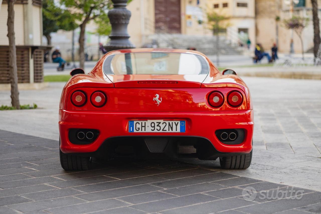 Ferrari 360 Modena F1 Italiana targa ORO 22.000km