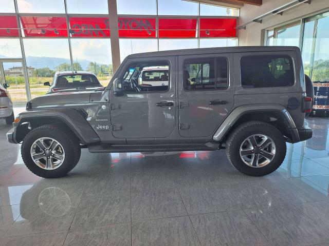 Jeep Wrangler Unlimited 2.2 mjt II 200cv Sahara Auto, Pelle Nera, Tetto elettrico, Fatturabile IVA deducibile
