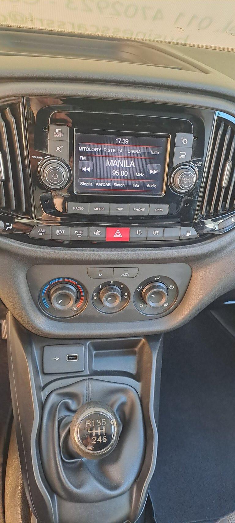 FIAT DOBLO' 1.4 T- JET NATURAL POWER - SCAD. BOMBOLE 09/2028 KM. 81000 CERTIFICATI+IVA
