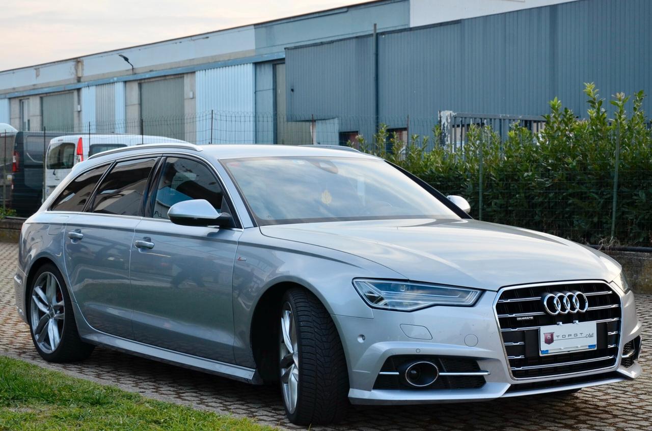 AUDI A6 3.0 TDI V6 S-LINE INT+EXT QUATTRO 218cv S-TRONIC, ECCELLENTI CONDIZIONI, BOLLO 7/26, HI-FI BOSE, SOSPENSIONI PNEUMATICHE, FULL LED, RETROCAMERA, WINTER PACK, PELLE VALCONA, 20", PERMUTE