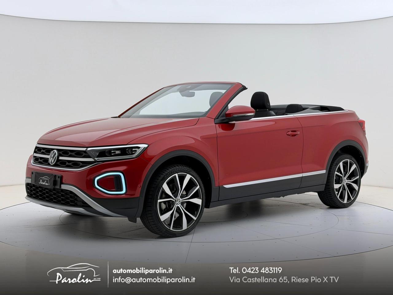 Volkswagen T-Roc Cabriolet 1.5 tsi Style dsg LED-Telecamera-CarPlay-19''
