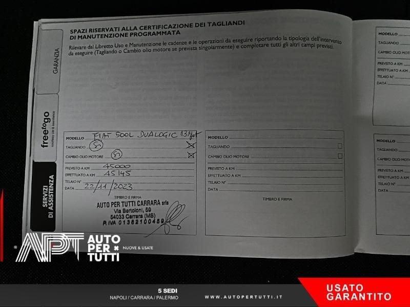 FIAT 500L 500L 1.3 mjt Urban 95cv dualogic my19