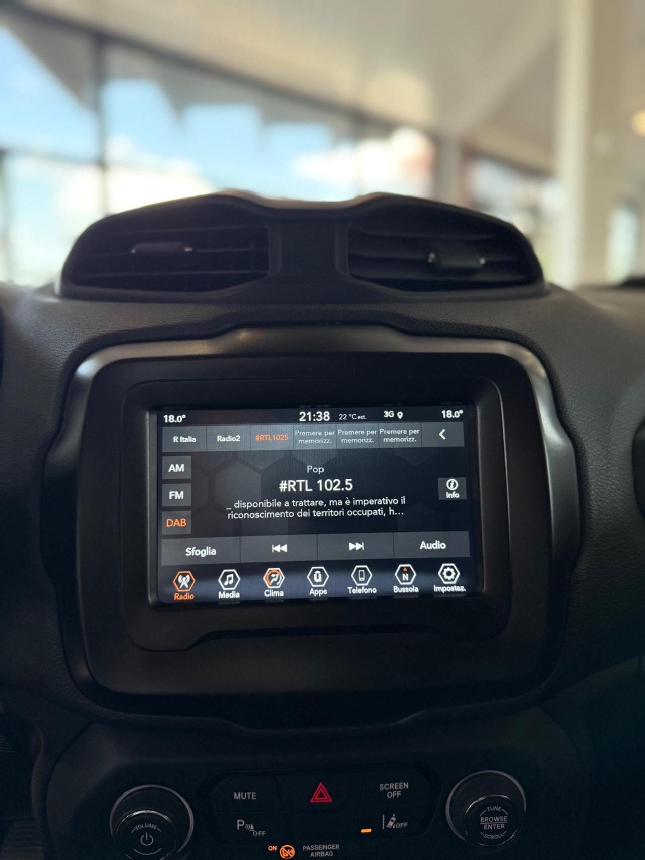 Jeep Renegade 1.6 Mjt 130 CV n1 Limited 06/2022 Euro 6B Neopatentati