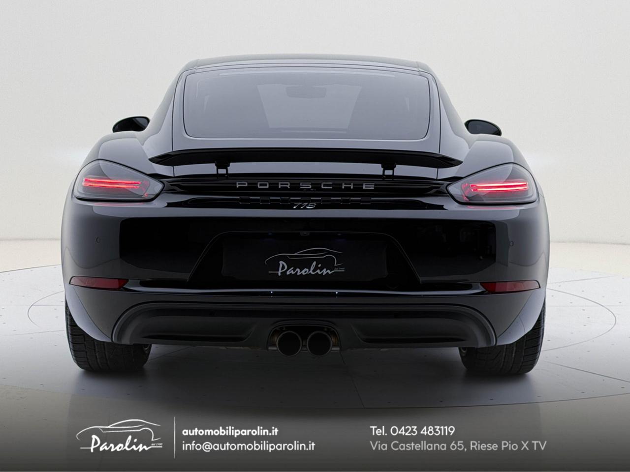 Porsche 718 Cayman 718 2.0 PDK Black pack-LED-Cerchi20-Bose-Pelle