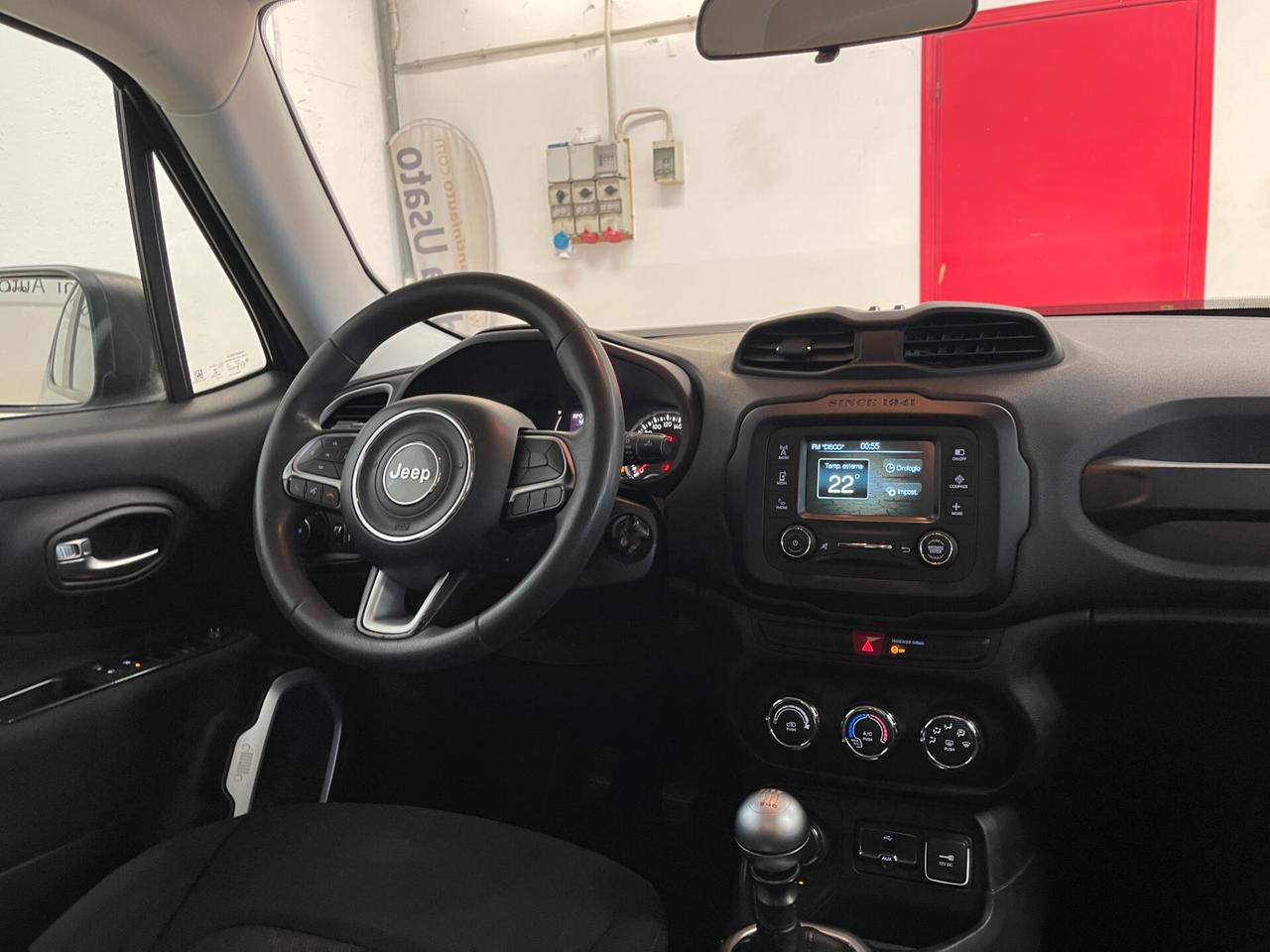 Jeep Renegade Sport 2.0 mjt 4wd 120cv-Ok Neopatent-LEGGI SOTTO
