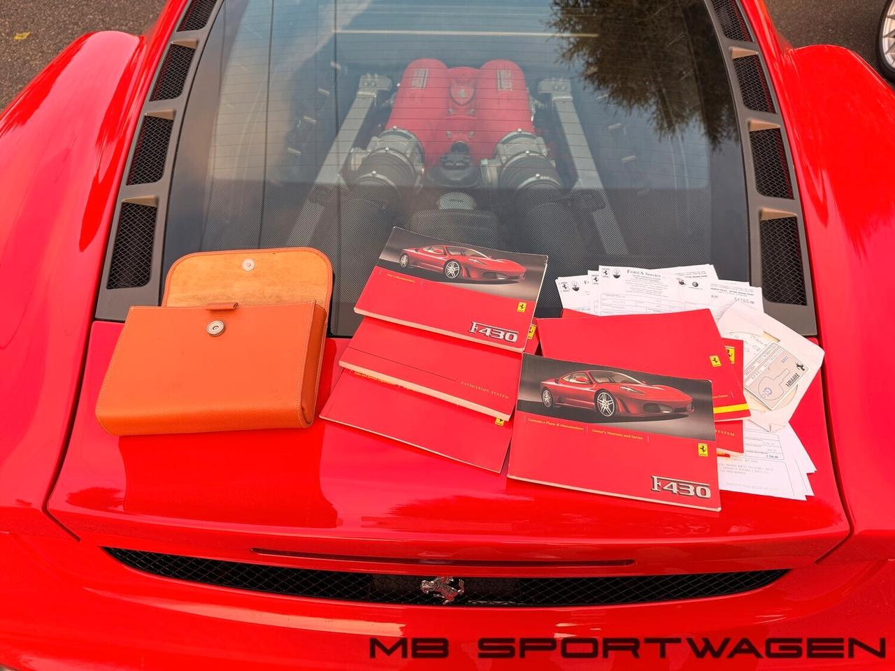 Ferrari F430 F1 * ROSSA * SERVICE FERRARI * GARANZIA * ASI