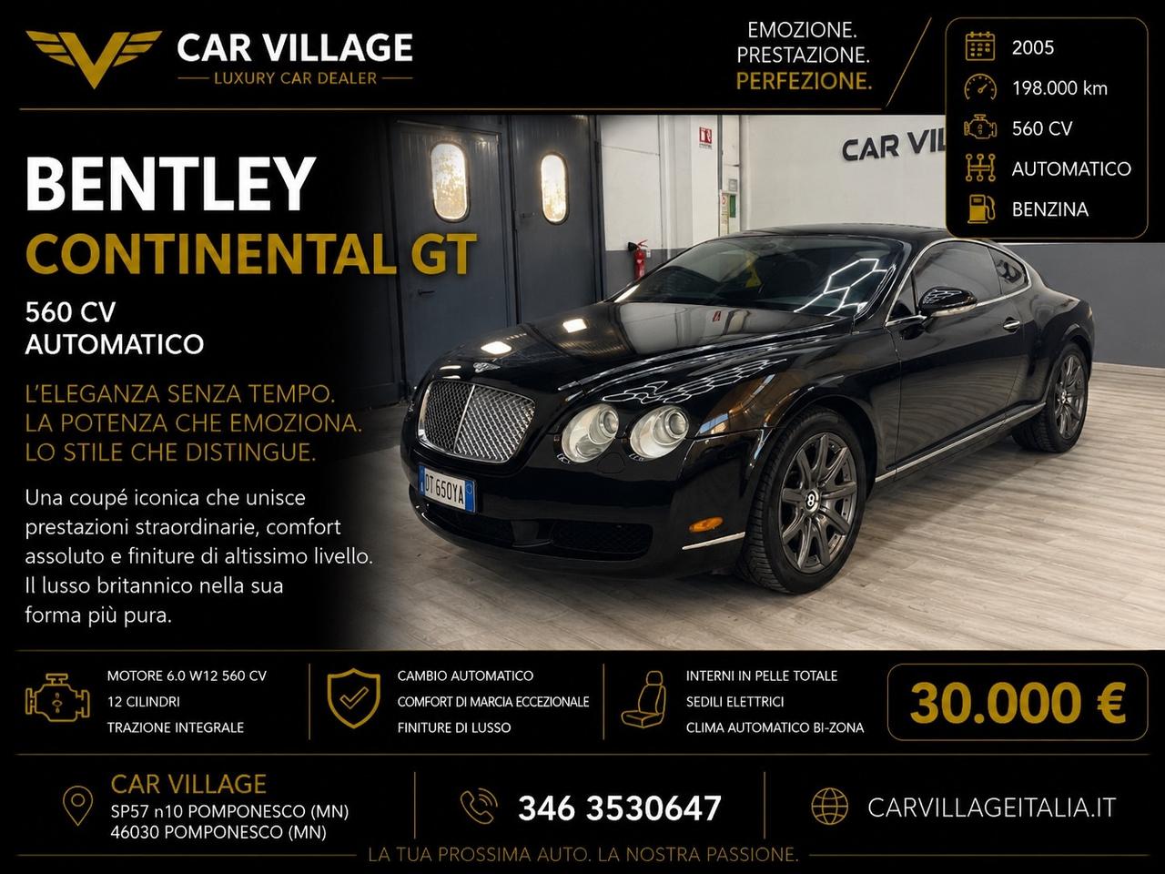 Bentley Continental GT asi