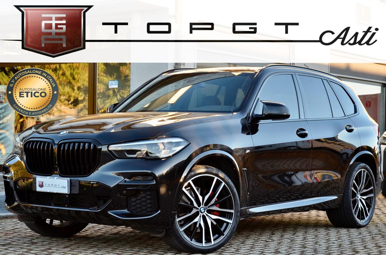 BMW X5 XDRIVE25d MSPORT 231cv AUTO, ECCELLENTI CONDIZIONI, GAR. UFF BMW 6/2026, BOLLO 7/2026, SERVICE UFF BMW, FARI LED, RETROCAMERA, 22", PERMUTE