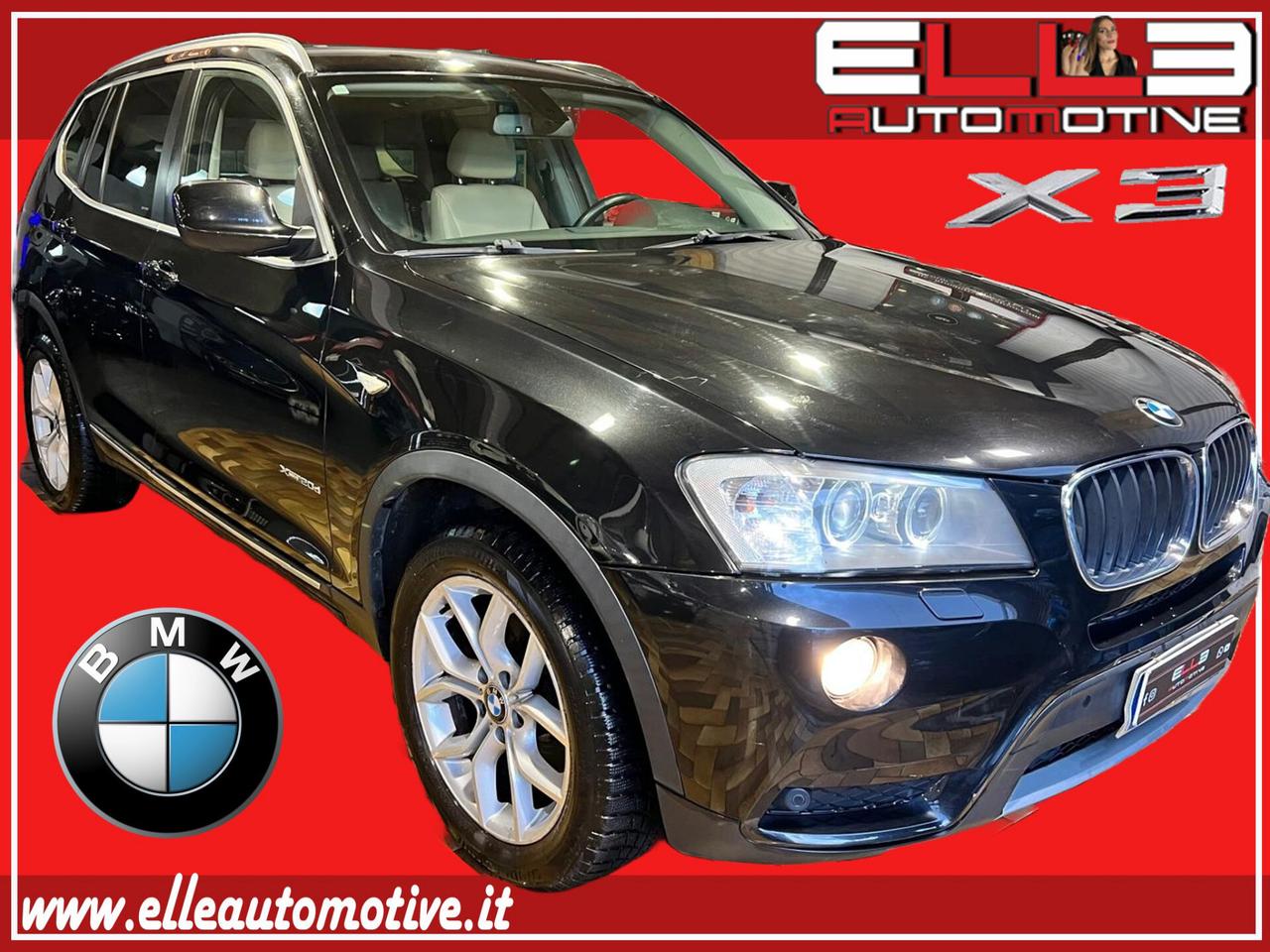 BMW X3 xDrive20d AUTOMATICO 12/2013