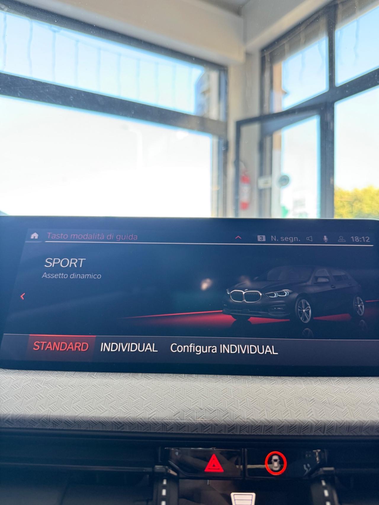Bmw 118 d SPORT CON APPLE CARPLAY,VIRTUAL COCKPIT,NAVI,FULL LED,AZIENDALE BMW,KM CERTIFICATI