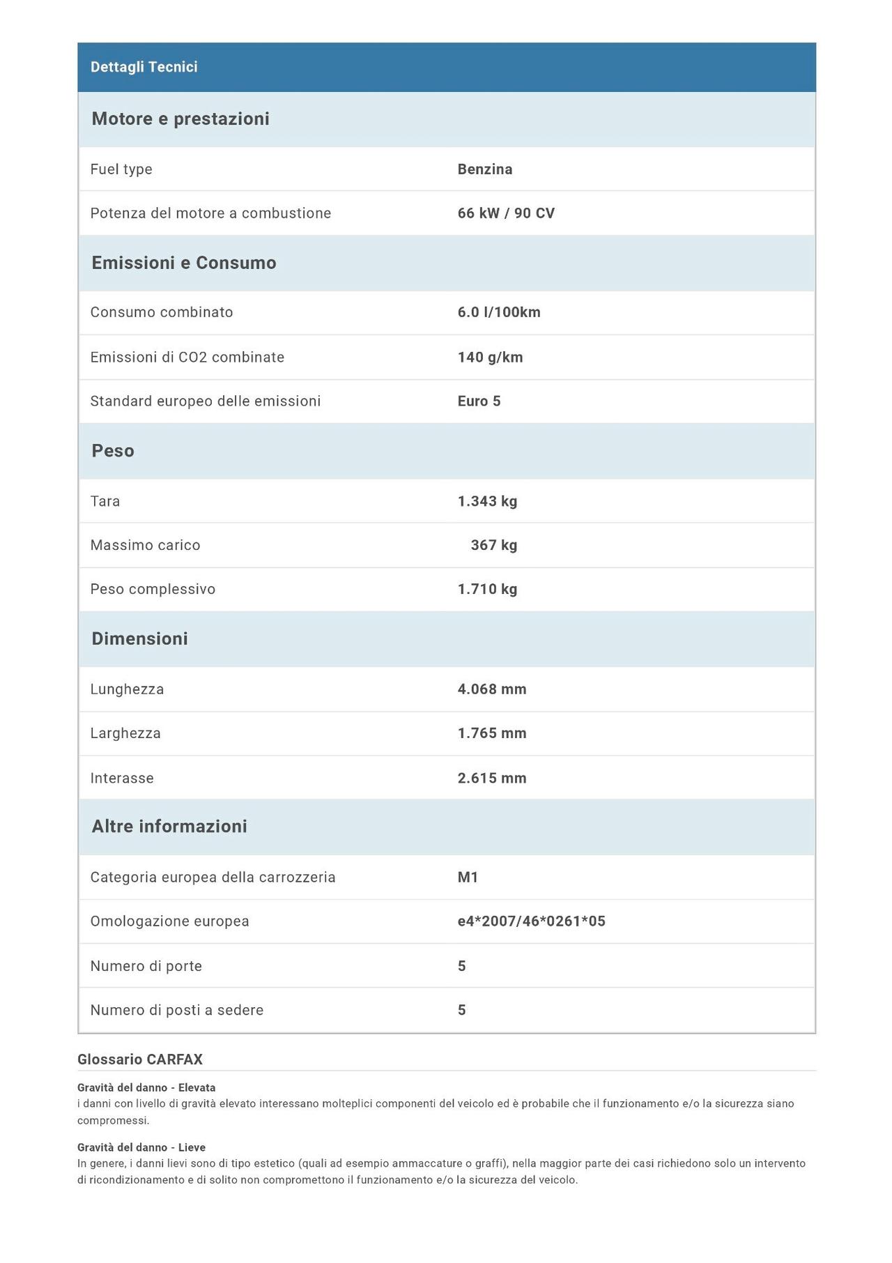 Kia Venga 1.4 CVVT Cool