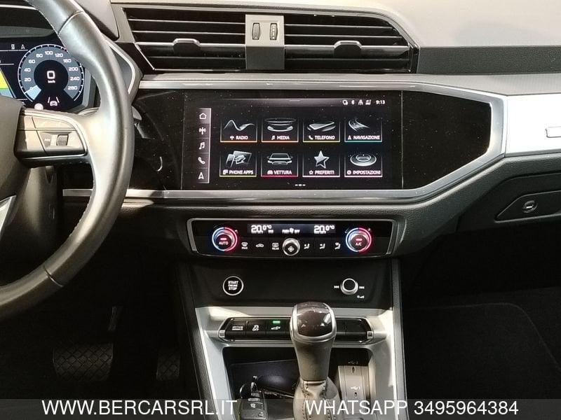 Audi Q3 SPB 45 TFSI e S tronic S line edition*S-LINE*CL_19*VOLANTE MULTIF CON FUNZIONE CAMBIO*RETROCAMERA*