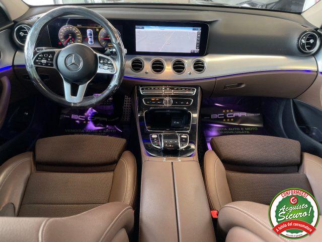 MERCEDES-BENZ E 200 d 160cv Aut. *FULL LED*PELLE*PACK LUCI