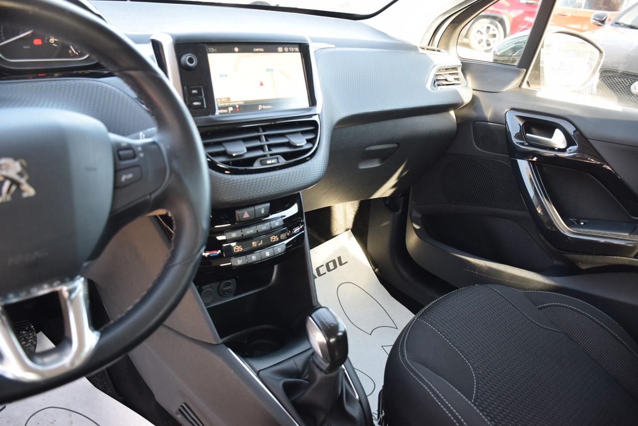 Peugeot 208 1.6HDi 75CV 5porte Allure NAV ANDROID CARPLAY CAM SENSORI CRUISE OK NEOPATENTATI