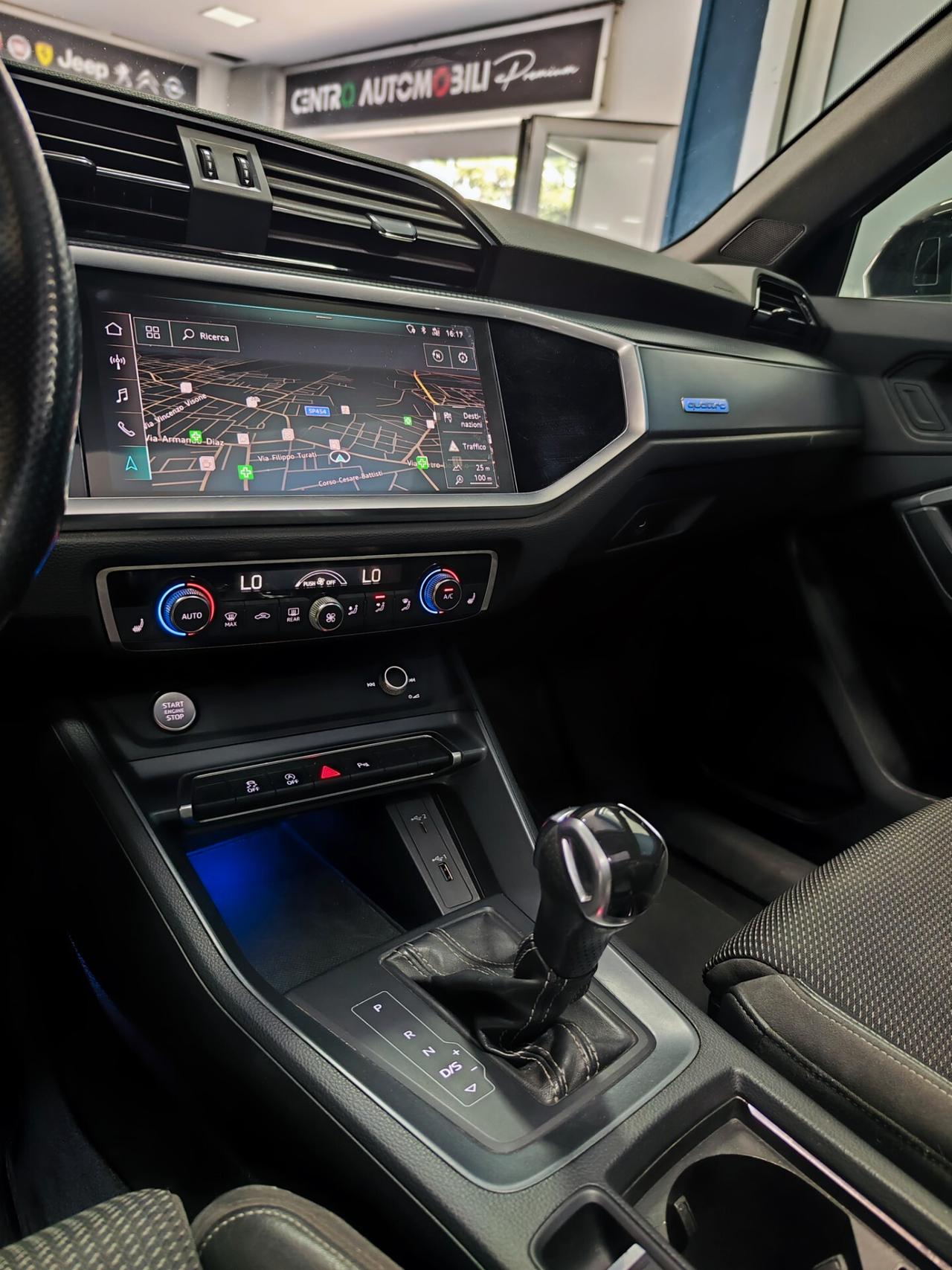 Audi Q3 40 TDI 190cv quattro S tronic S line TETTO