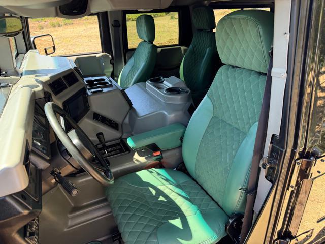 HUMMER H1 6.5 V8 Turbo Diesel Versione Civile-Pelle Verde