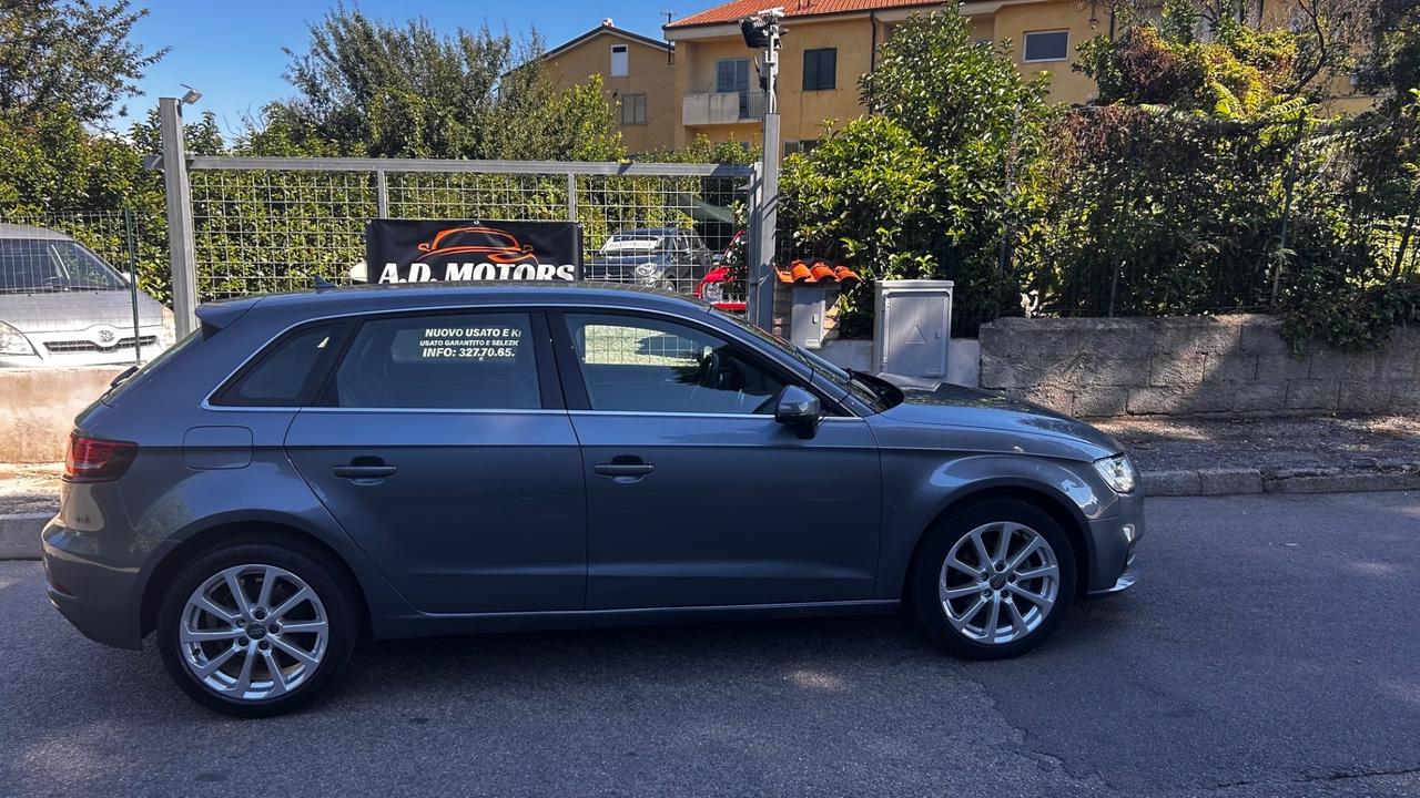 Audi A3 SPB 1.6 TDI 116 CV S tronic