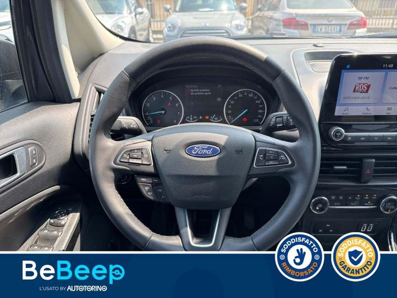 Ford EcoSport 1.0 ECOBOOST TITANIUM 100CV MY19