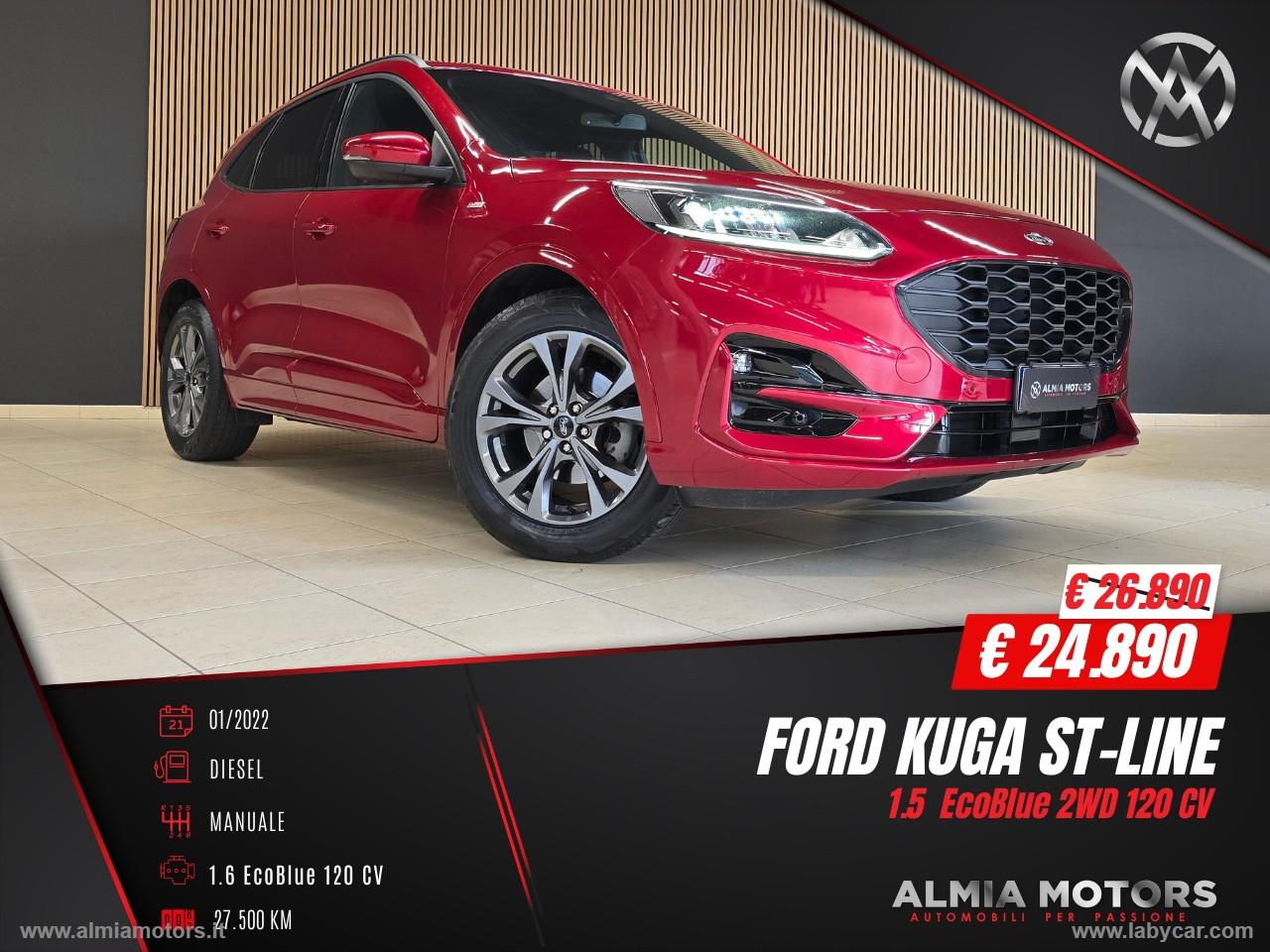 FORD Kuga 1.5 EcoBlue 120 CV 2WD ST-Line