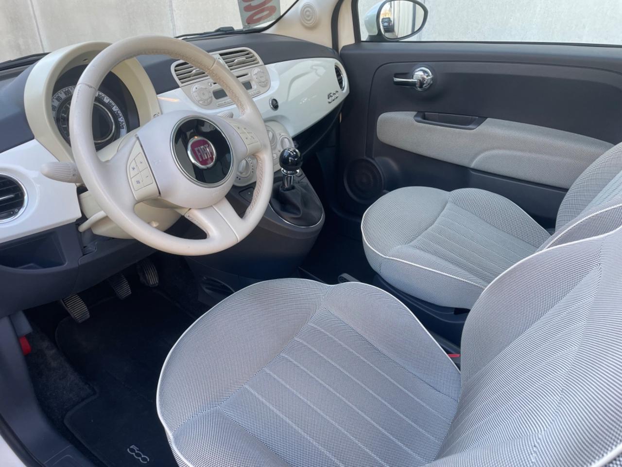 Fiat 500 1.2 LOUNGE UNIPRO TETTO PANORAMICO OK NEOP