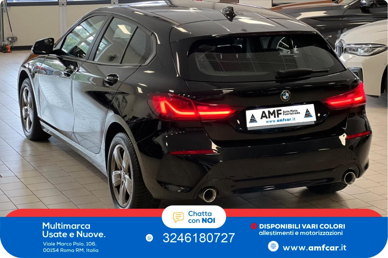 Bmw 118d 5p. Advantage Cambio Manuale Navi Pdc