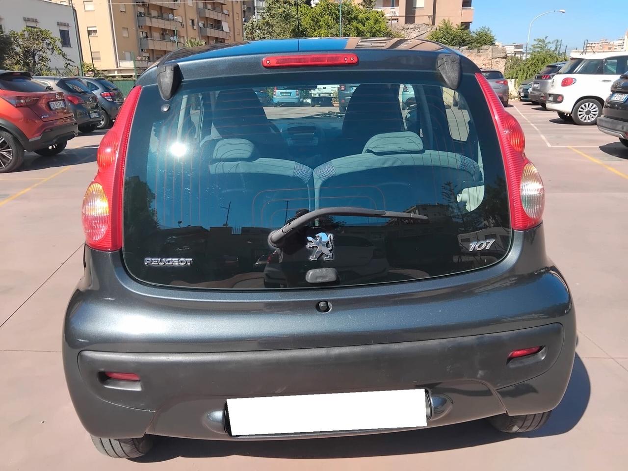 PEUGEOT 107 5 PORTE CLIMA GARANZIA 12 MESI