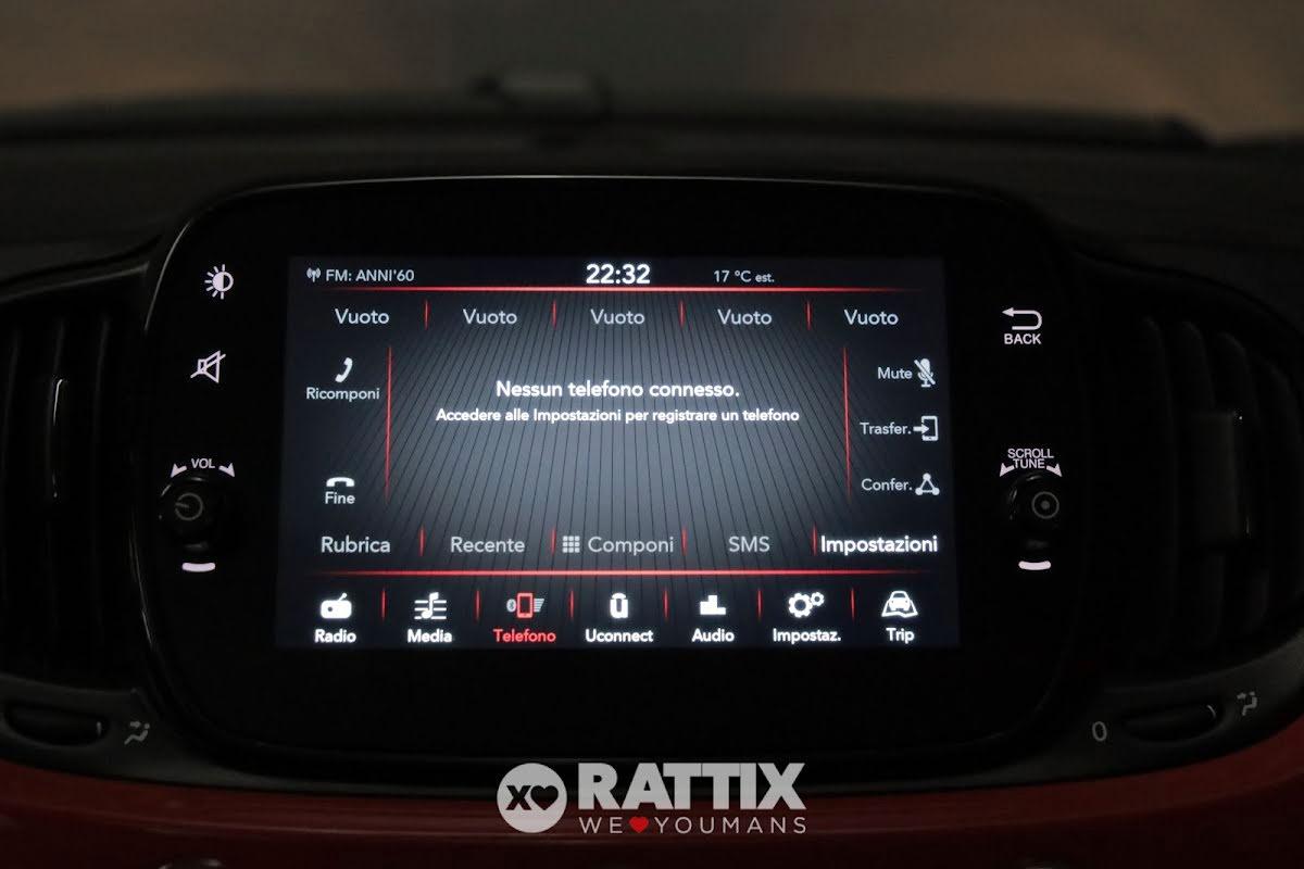 Fiat 500 1.0 Hybrid 70CV Dolcevita + tetto panoramico