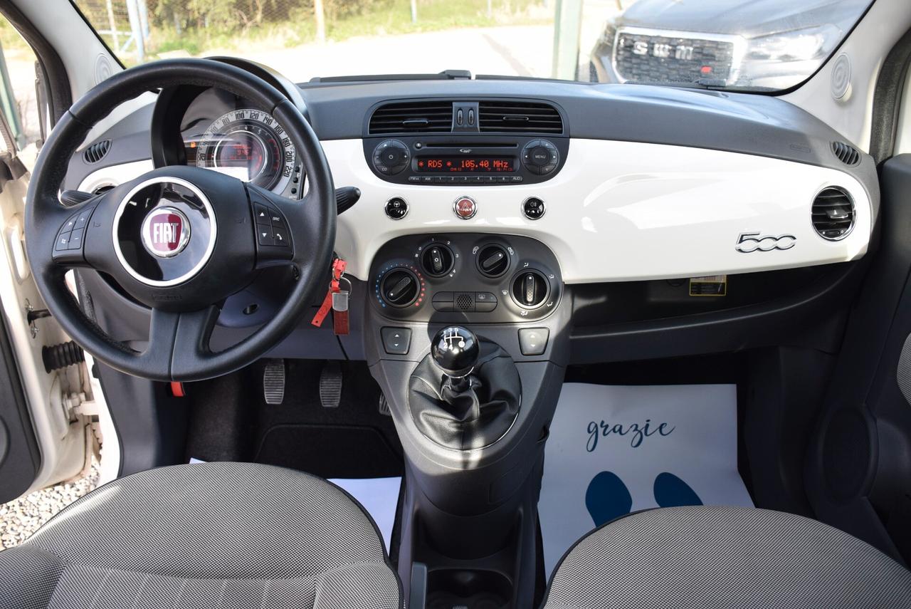 Fiat 500 1.2 Lounge TETTO BT CLIMA OK NEOPATENTATI UNICO PROPRIETARIO