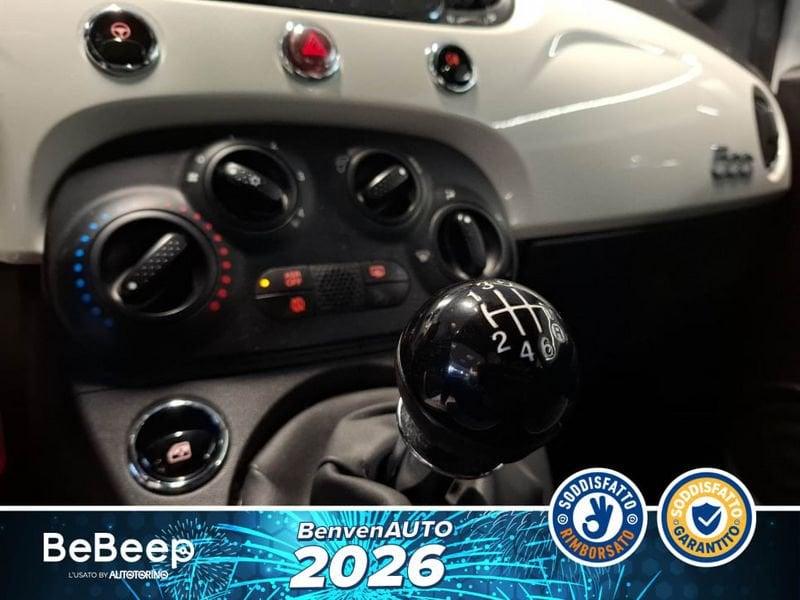 FIAT 500 1.0 HYBRID LOUNGE 70CV