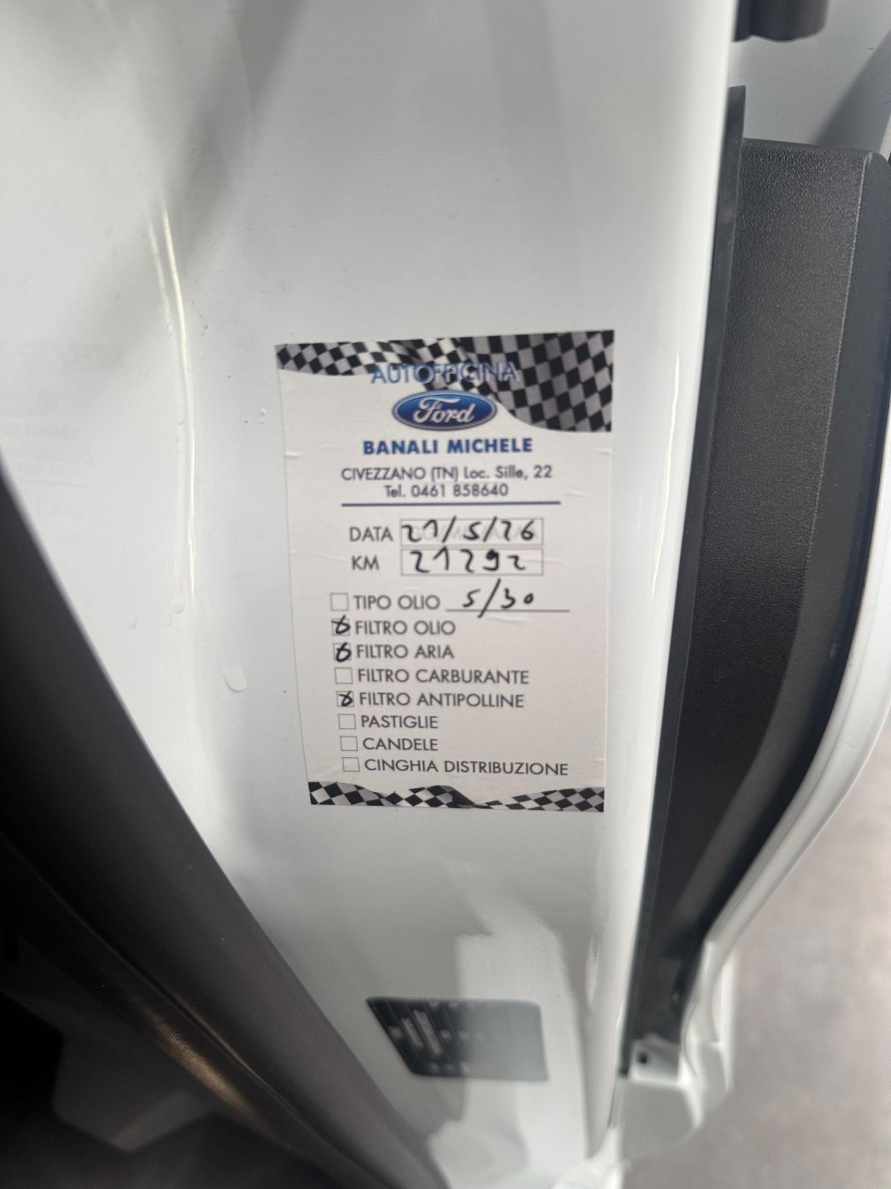 FORD TRANSIT CUSTOM AUTOMATICO 21.000 KM