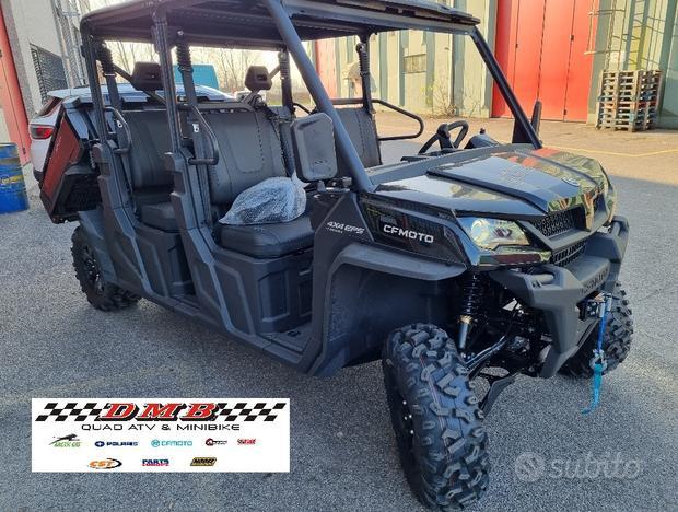 QUADRICICLO - UTV TARGA-AGRICOLA - 6 POSTI - 4X4 - PROMO KM 0