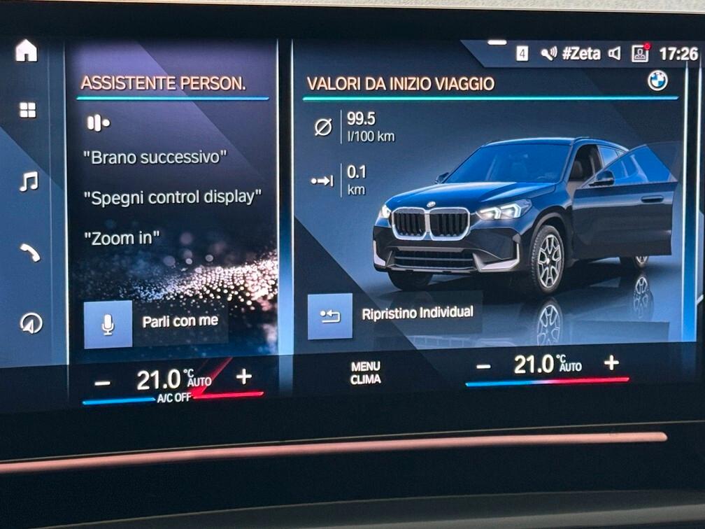 BMW X1 sdrive18i Advantage 136cv auto Led Navi 17" Neopat