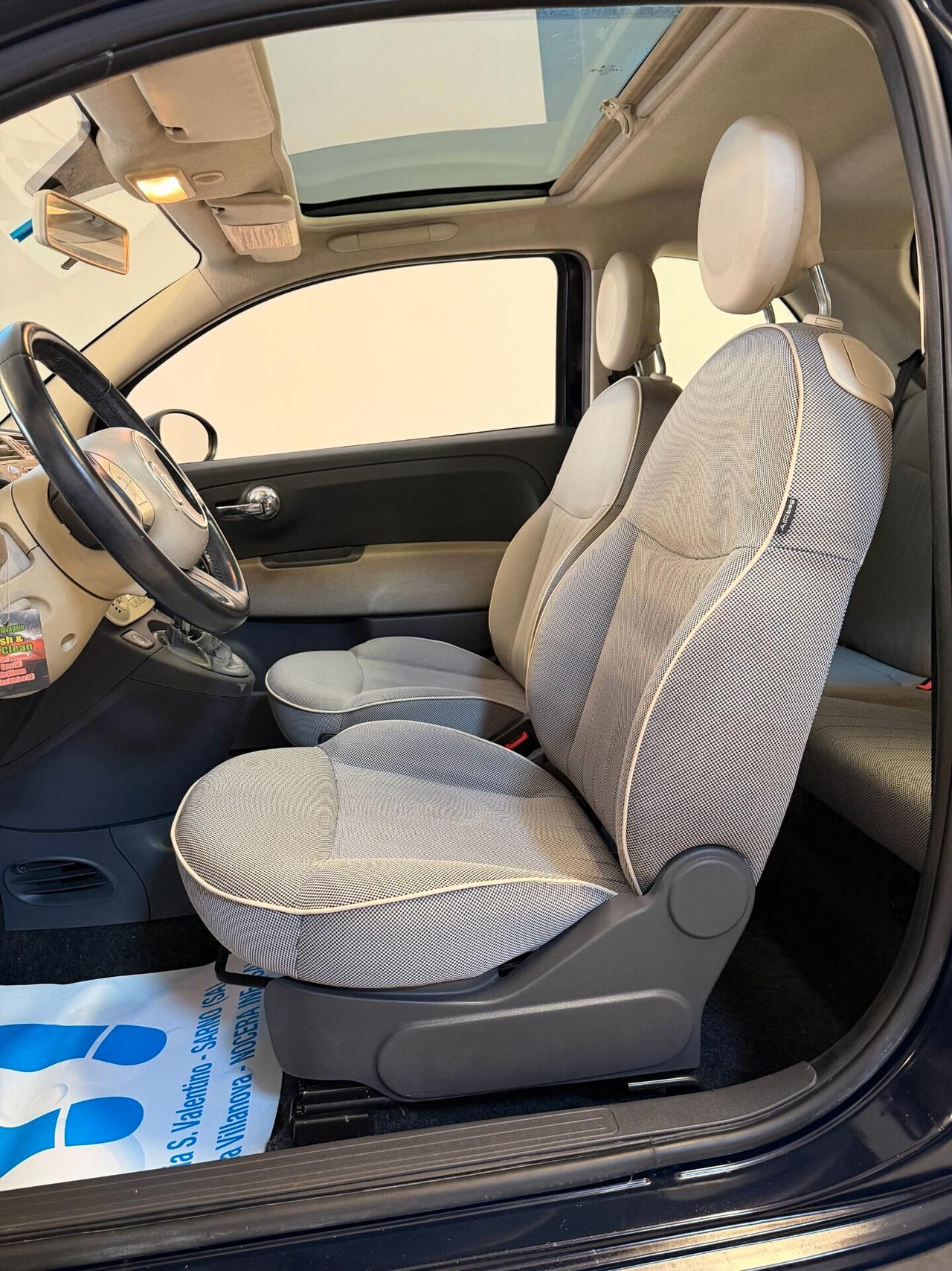 Fiat 500 1.2 GPL NUOVO Lounge Full Tetto panoramico tagliandata neopatentati