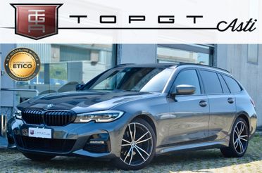 BMW 320d TOURING MHEV 48V XDRIVE MSPORT 190cv AUTO, UNICOPROPRIETARIO, UFF ITALIANA, IVA ESPOSTA 100%, SERVICE BMW, EURO 6D, RETROCAMERA, FULL LED, PERMUTE