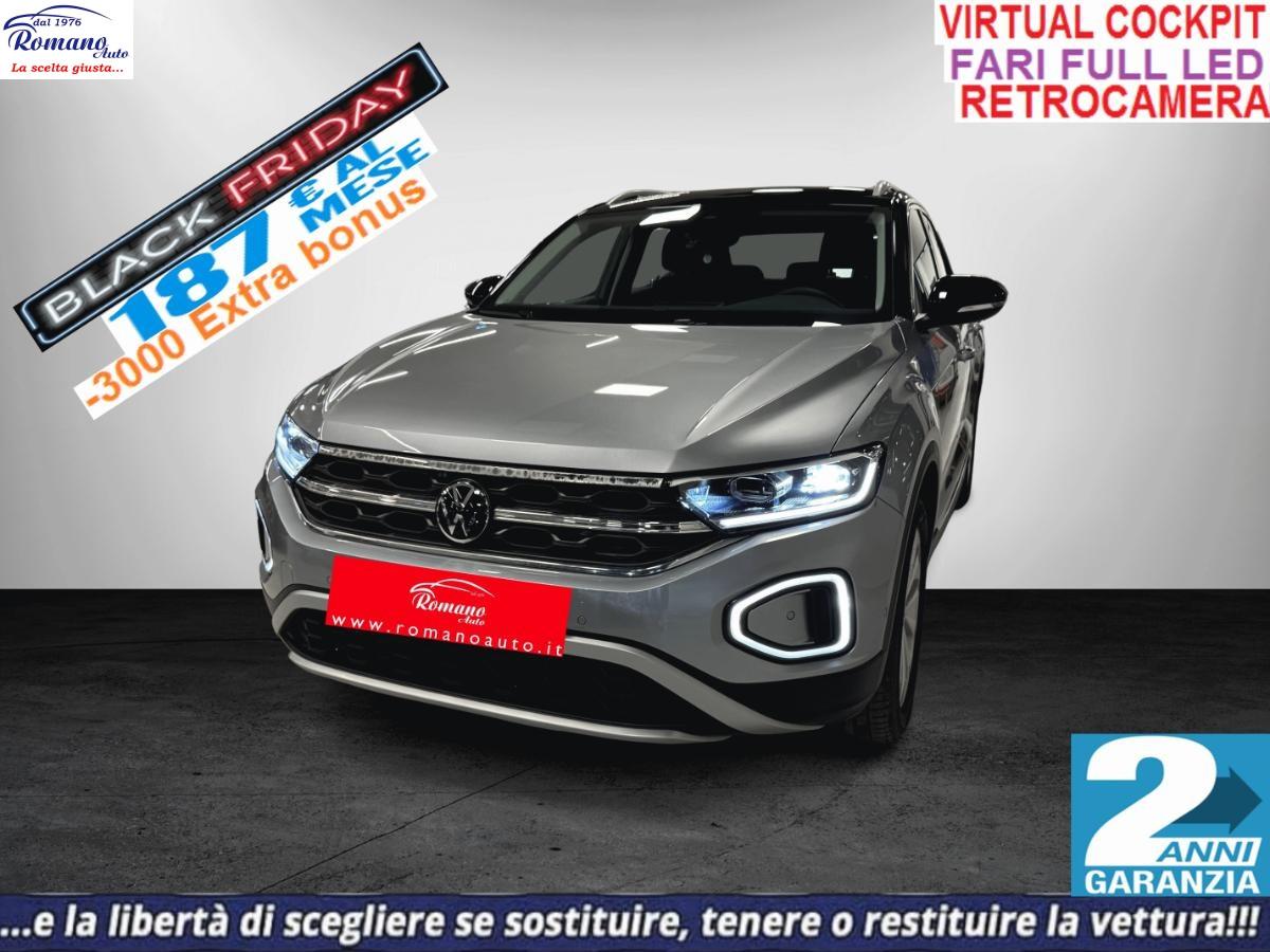 NEW VOLKSWAGEN - T-Roc - 1.0 TSI Style#BLACK FRIDAY!RETROCAMERA!