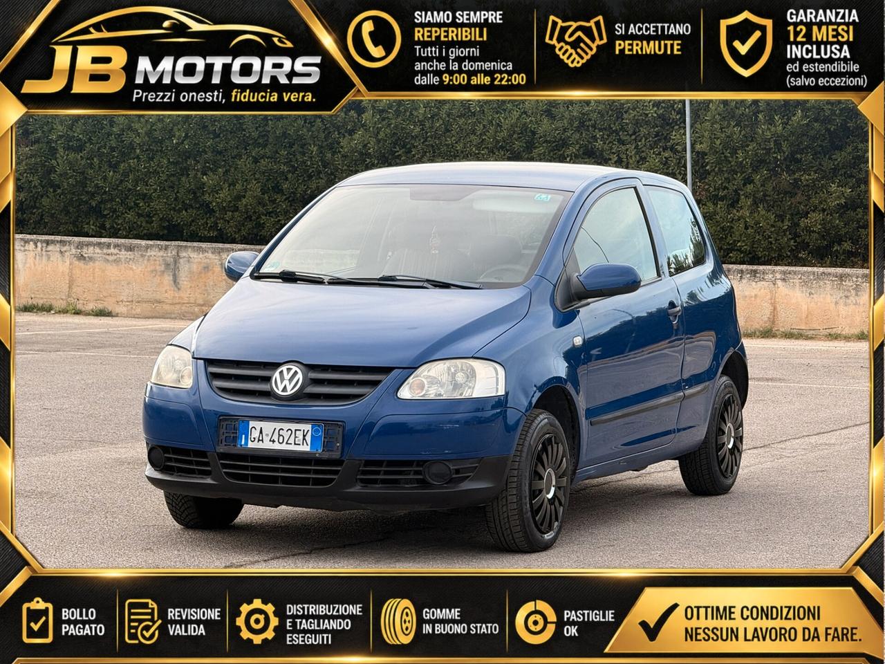 Volkswagen Fox Garanzia 12 Mesi