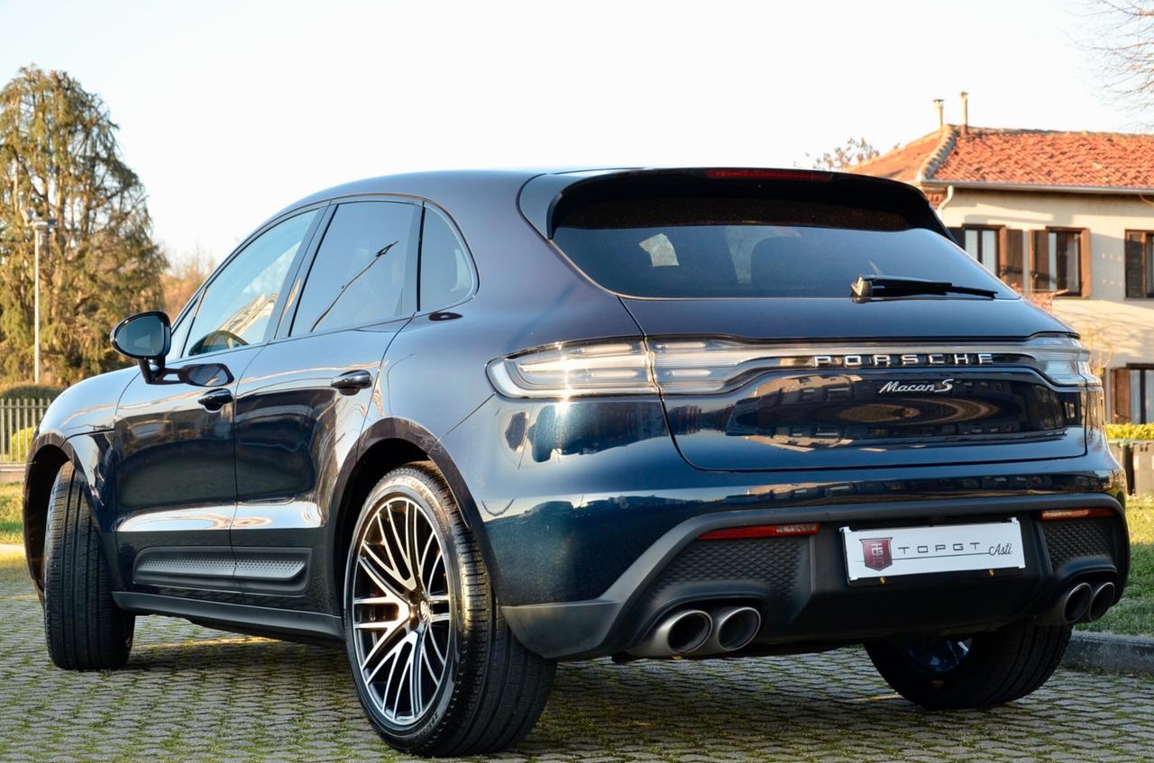 PORSCHE MACAN 2.9 S 380cv PDK, SERVICE UFF PORSCHE, SOSPENSIONI, HI-FI BOSE, SPORT CHRONO, FULL LED, 21", PERMUTE