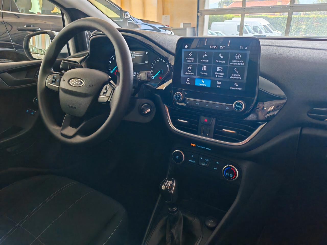 Ford Fiesta VAN hybrid 125cv Autocarro N1 2 posti uniprop