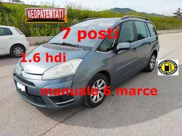 CITROEN GRAND C4 PICASSO 1.6 HDI 7 POSTI